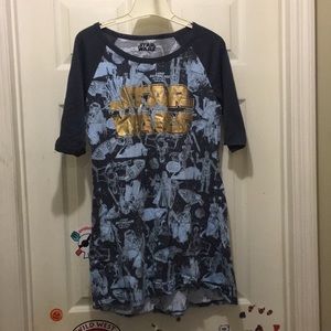 Star Wars night gown medium.